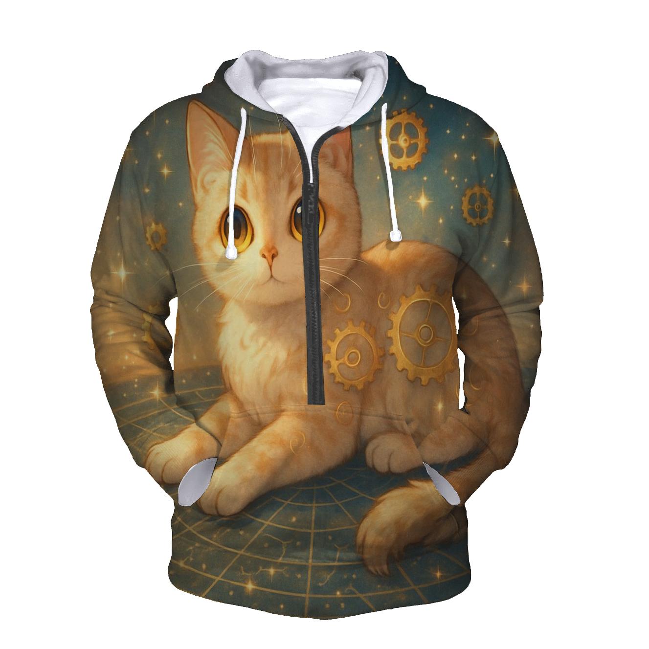 Clockwork Cat Constellary pullover hoodies