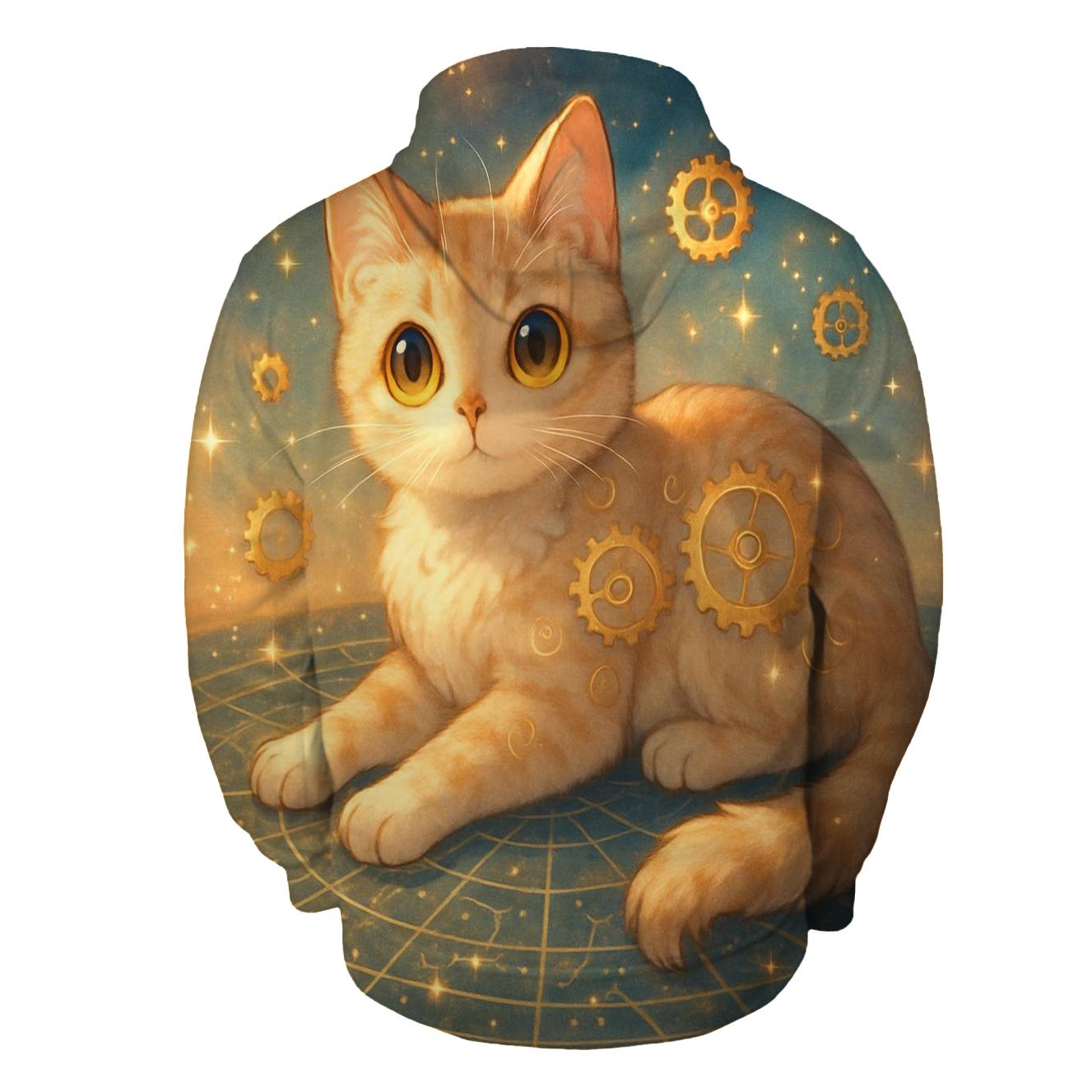 Clockwork Cat Constellary pullover hoodies