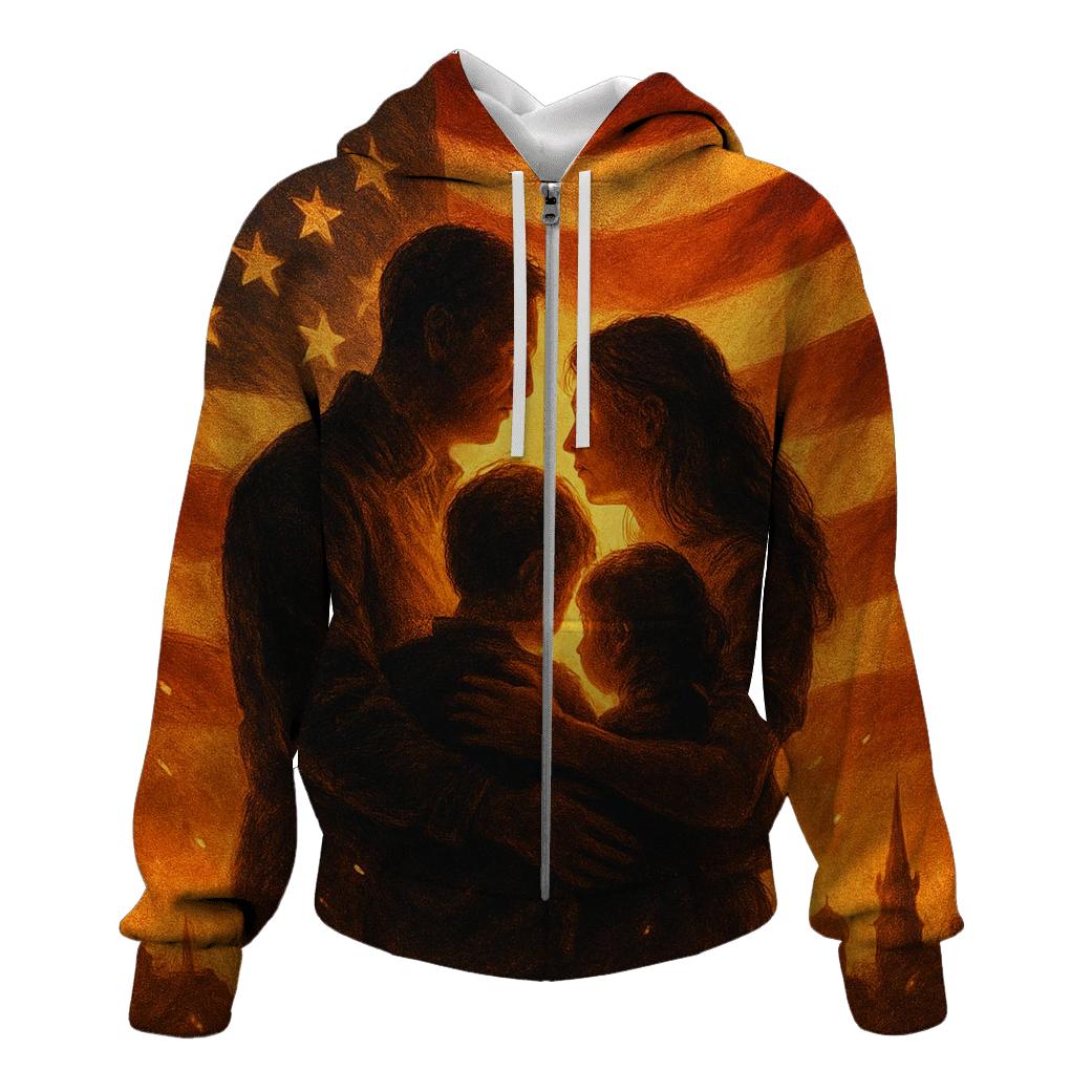 Homecoming Flame graphic hoodies