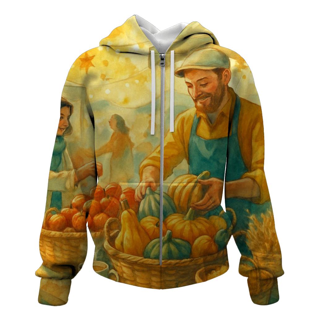 Market Basket Sunrise pullover hoodies