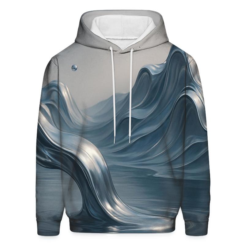 Liquid Metal Horizon zip-up hoodies