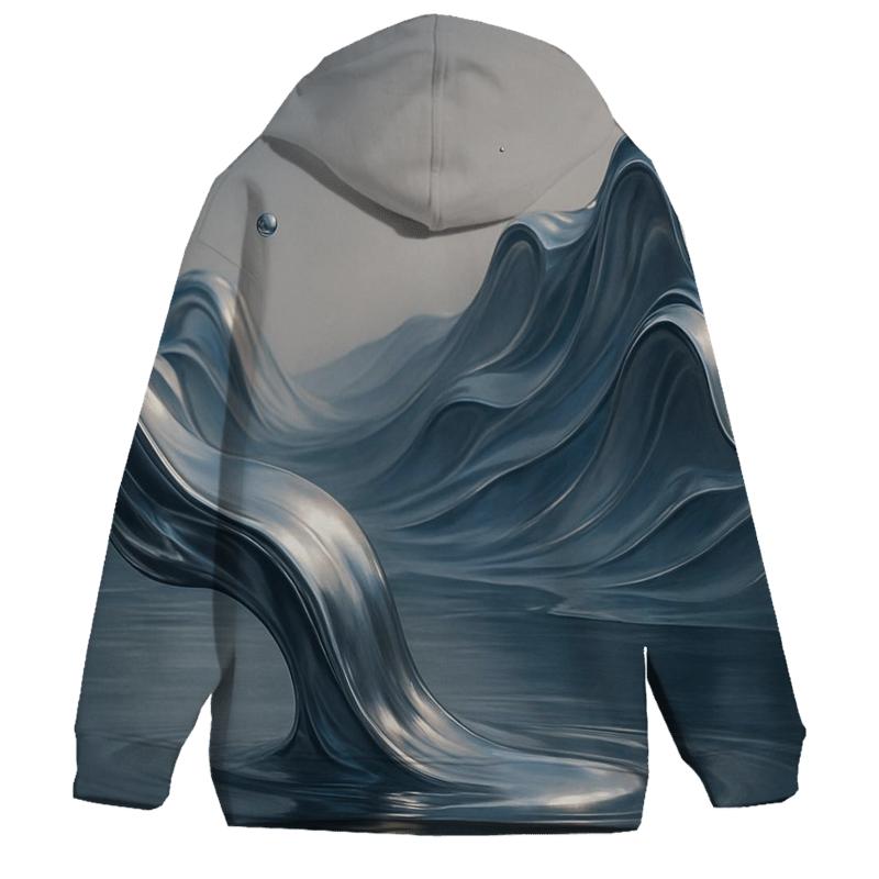 Liquid Metal Horizon zip-up hoodies