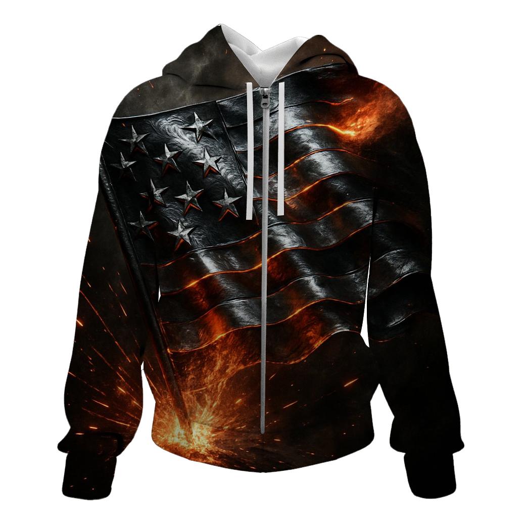 Chrome Flag Forge heavyweight hoodies