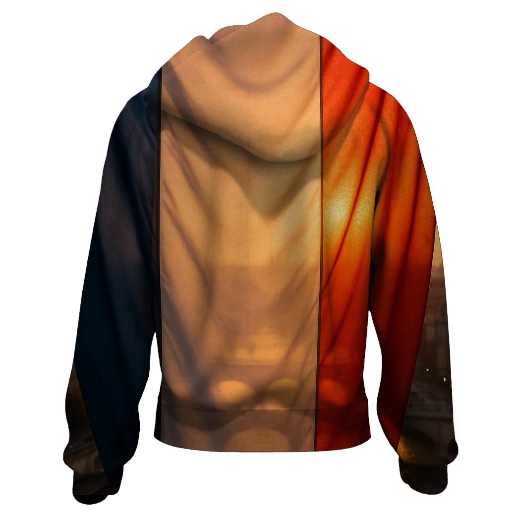 Tricolor Seine Fold hoodie trends