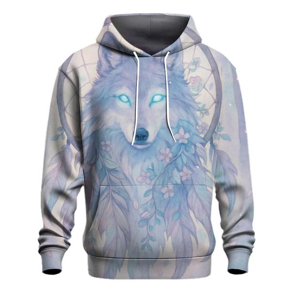 Dreamcatcher Spirit Wolf hoodies fashion