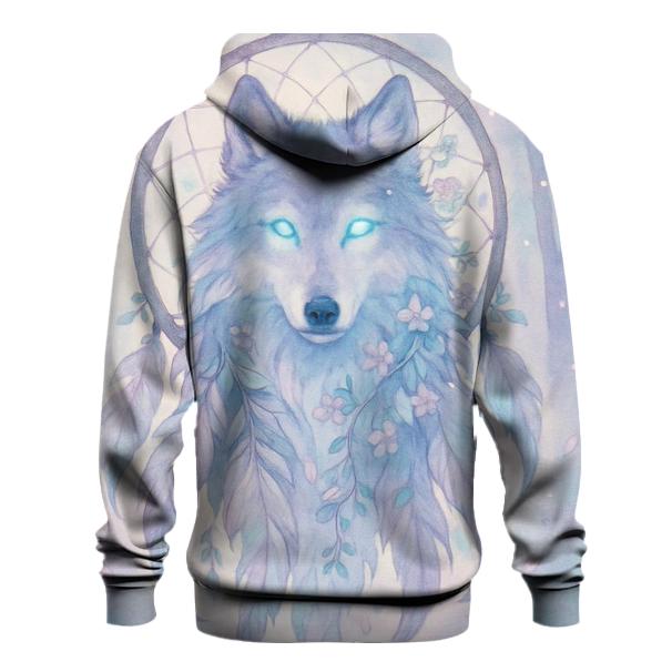 Dreamcatcher Spirit Wolf hoodies fashion