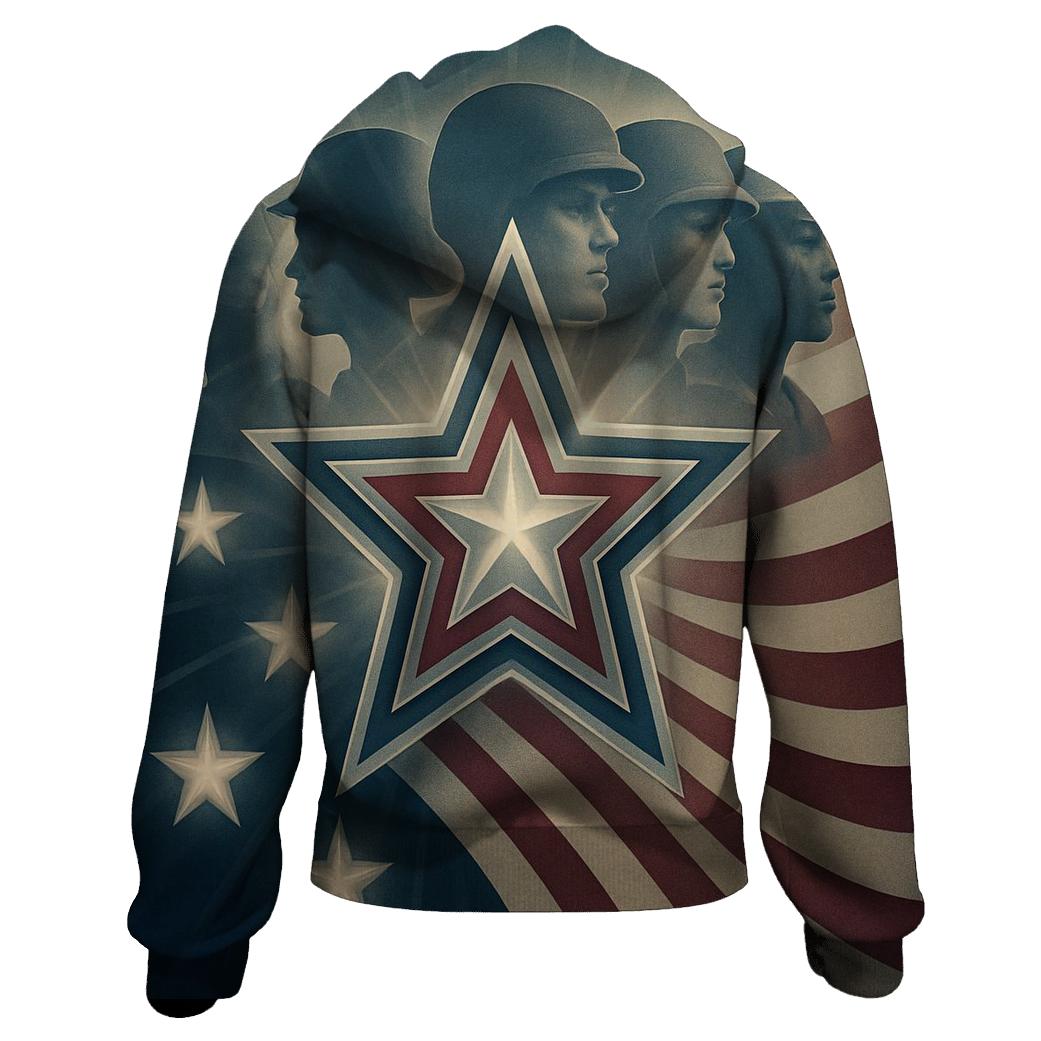 Stars Of Resolve graphic hoodies