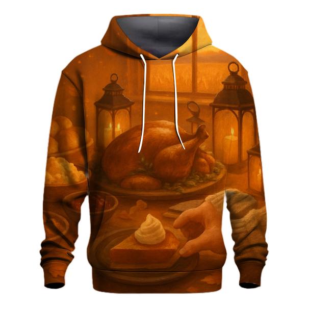 Harvest Lantern Table graphic hoodies