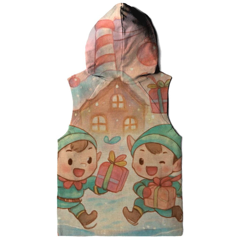 Elf Workshop Skate Rink designer hoodies