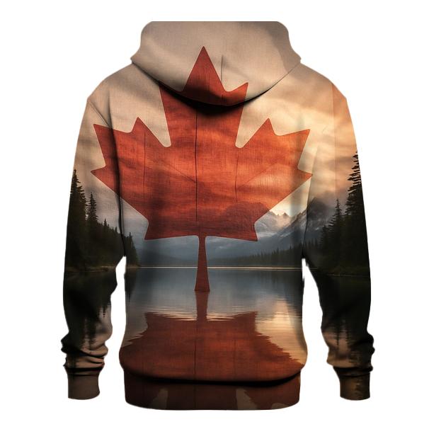 Maple Heart Reflection hoodie styles