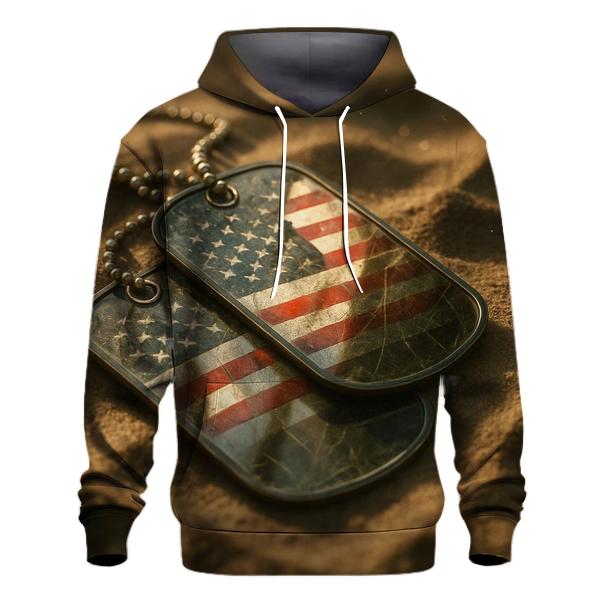Dog Tag Reflection designer hoodies