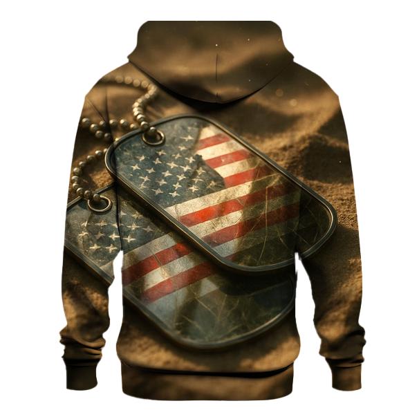 Dog Tag Reflection designer hoodies