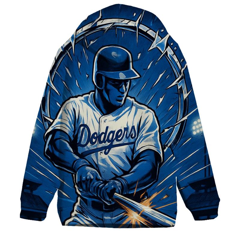 Chrome Batter Halo graphic hoodies