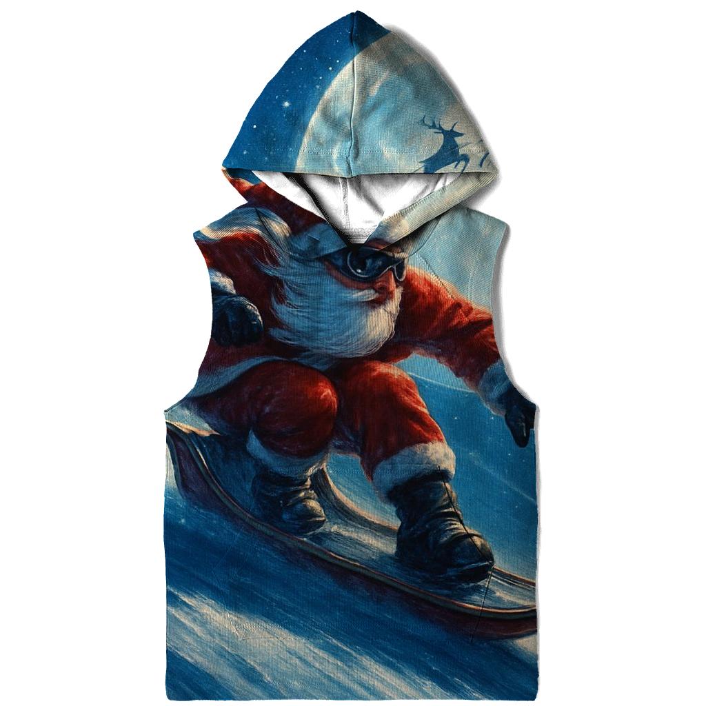 Midnight Sleigh Racer Santa hoodie styles