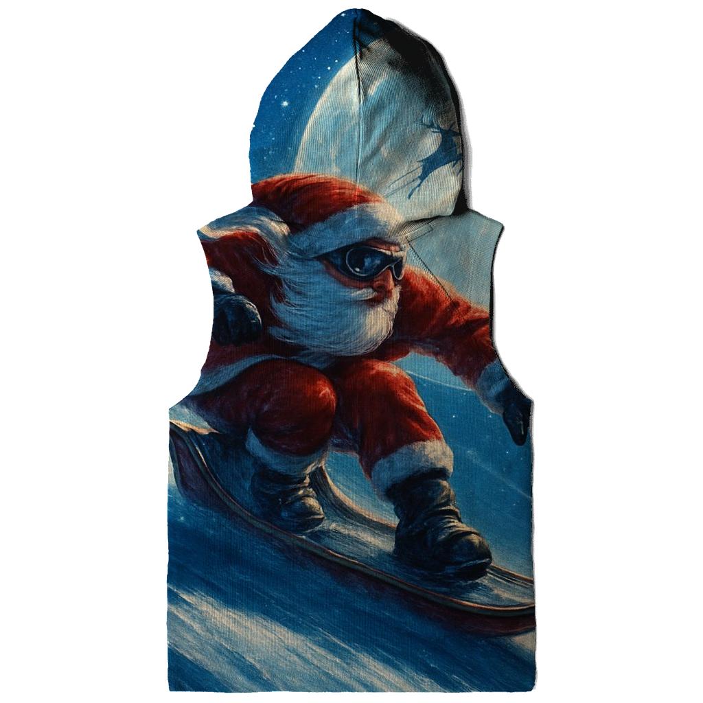 Midnight Sleigh Racer Santa hoodie styles