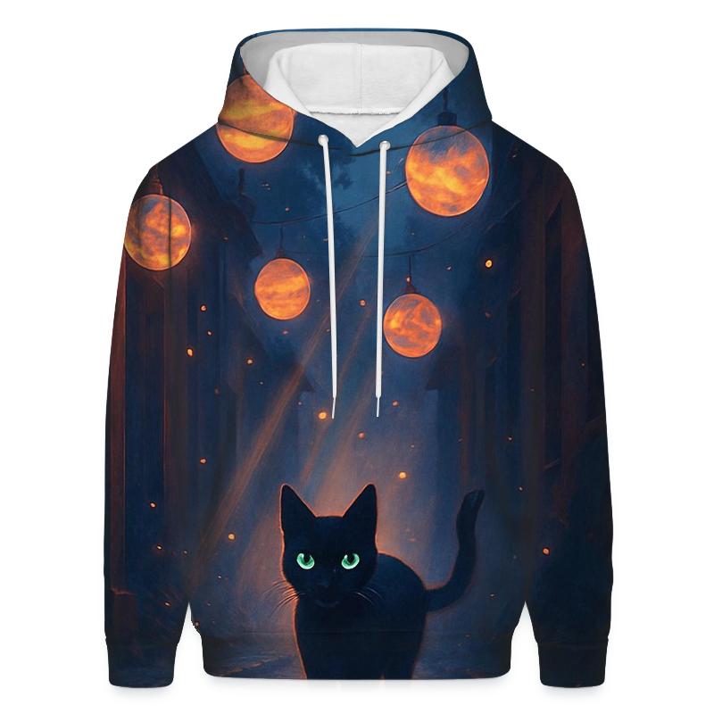 Lantern Alley Cat pullover hoodies