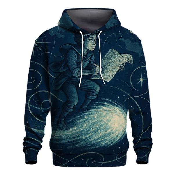 Atlas Of The Lost Comets printed hoodies