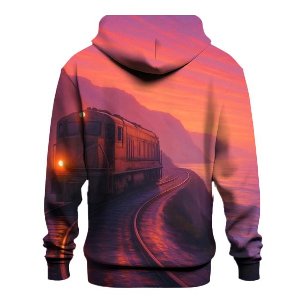 Dusklight Train Passage premium hoodies