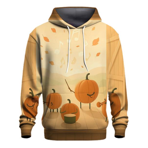 Sunlit Pumpkin Orchestra premium hoodies