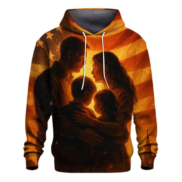 Homecoming Flame zip-up hoodies