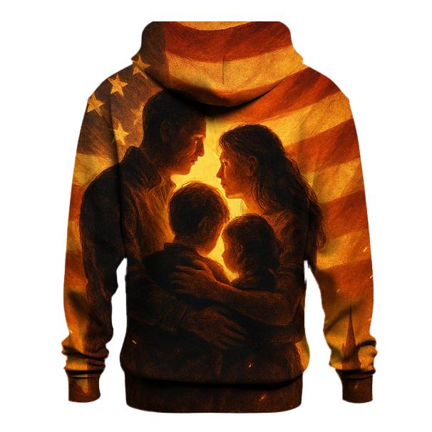 Homecoming Flame zip-up hoodies