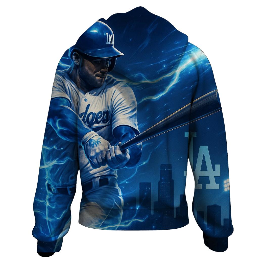 Blue Flash Swing hoodie styles