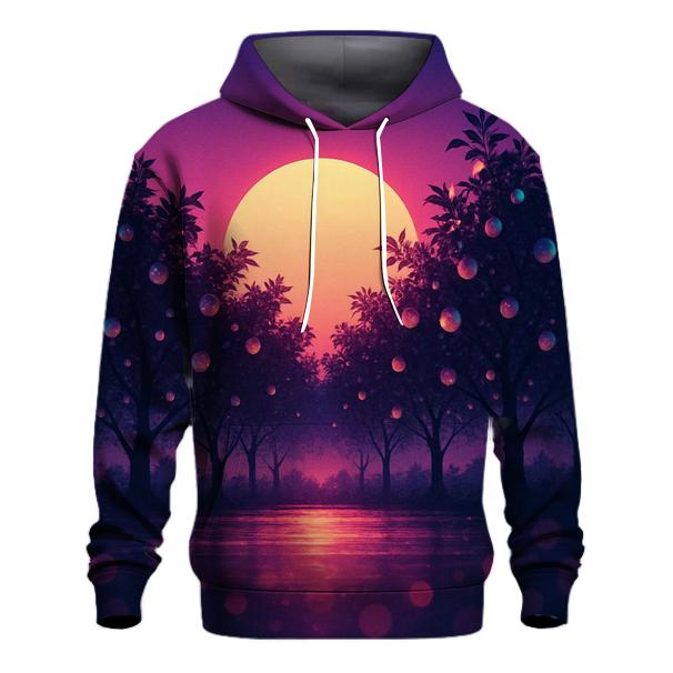 Midnight Orchard Glow hoodies fashion