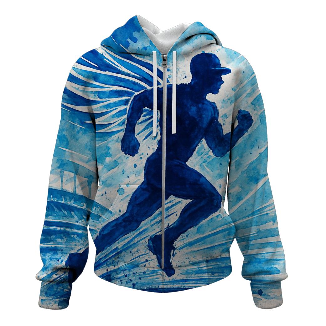 Dodger Winged Speed custom hoodies