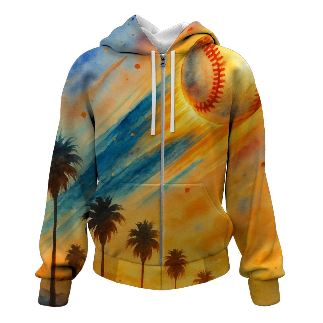 Sunrise Home Run Arc heavyweight hoodies