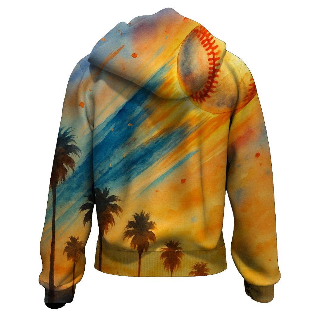 Sunrise Home Run Arc heavyweight hoodies