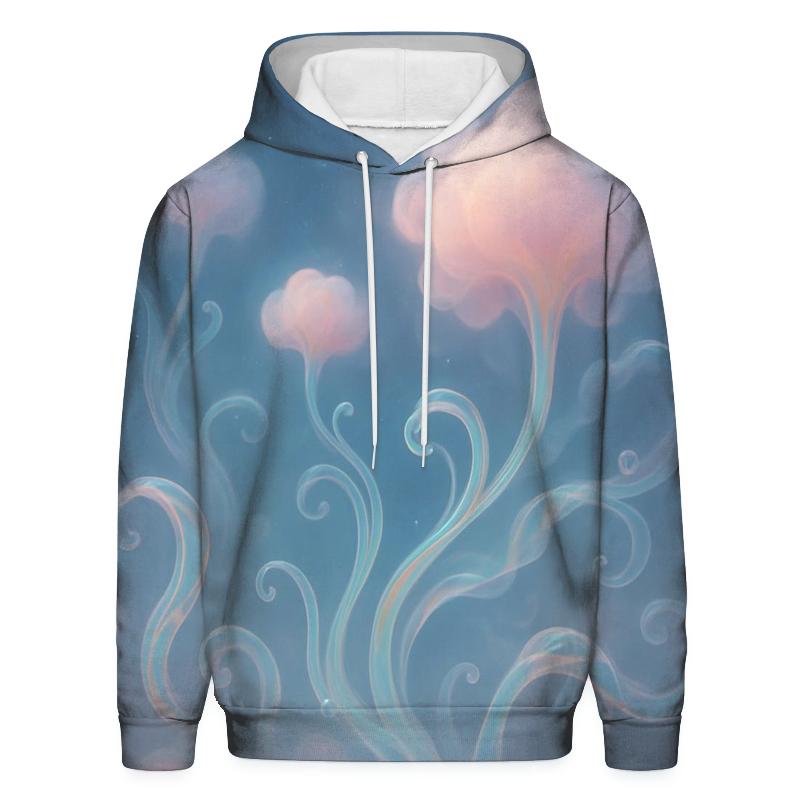 Iridescent Smoke Garden premium hoodies