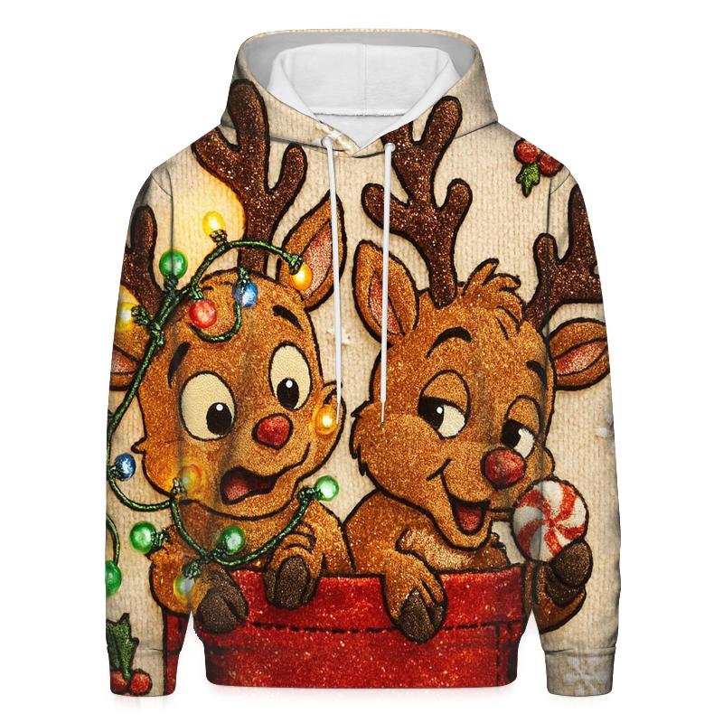 Reindeer Pocket Band hoodie designs