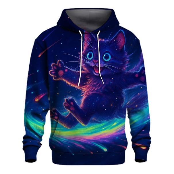 Aurora Surfing Cat hoodie designs