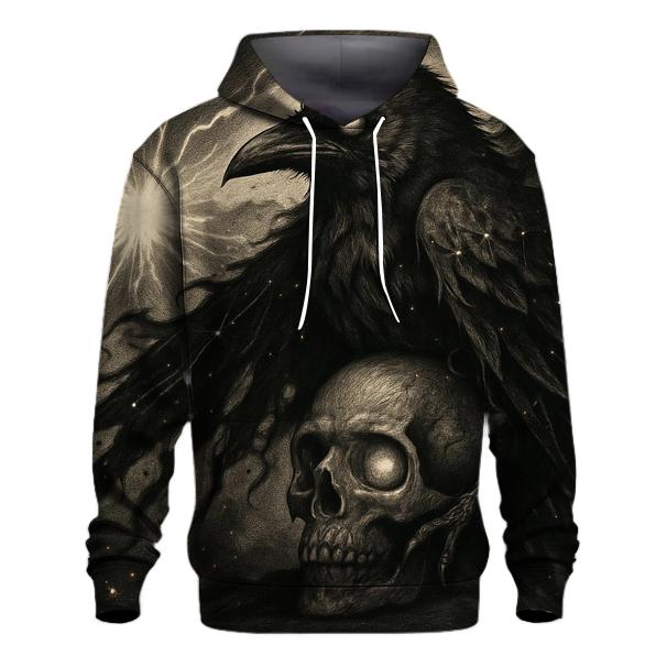 Raven Over Ruptured Sky pullover hoodies