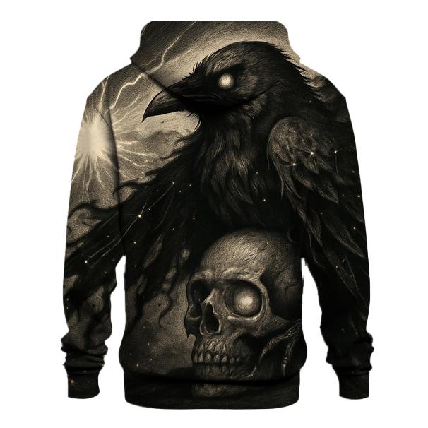 Raven Over Ruptured Sky pullover hoodies