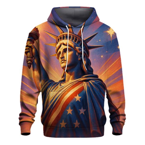 Liberty Radiant Wrap graphic hoodies