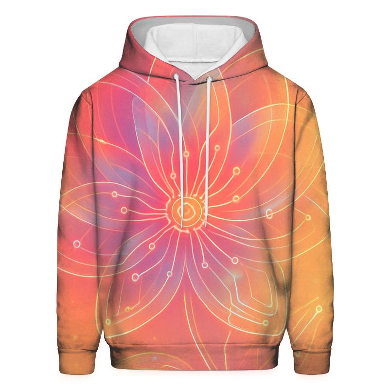 Sunrise Circuit Bloom lightweight hoodies