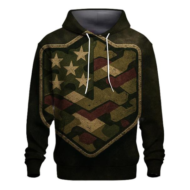Camouflage Freedom Fusion premium hoodies