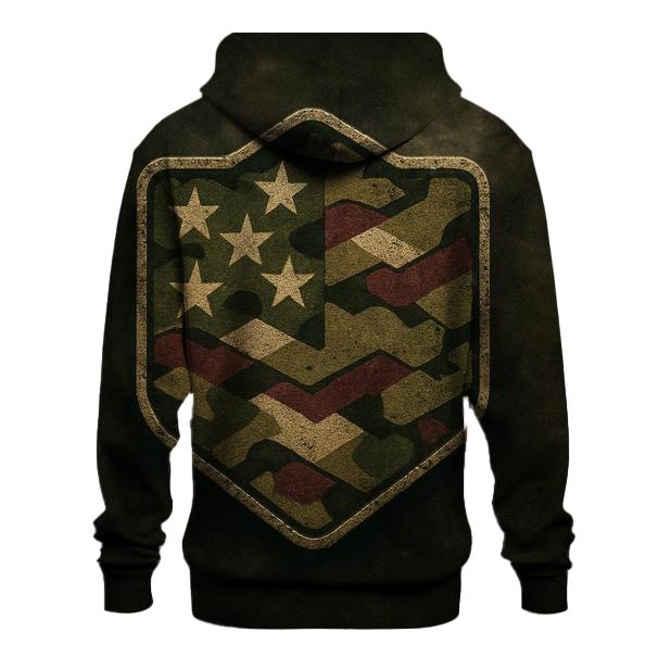 Camouflage Freedom Fusion premium hoodies