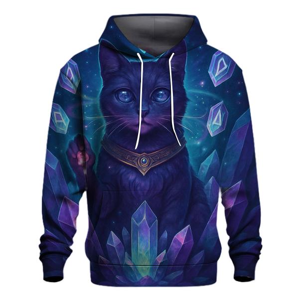 Crystal Oracle Cat designer hoodies