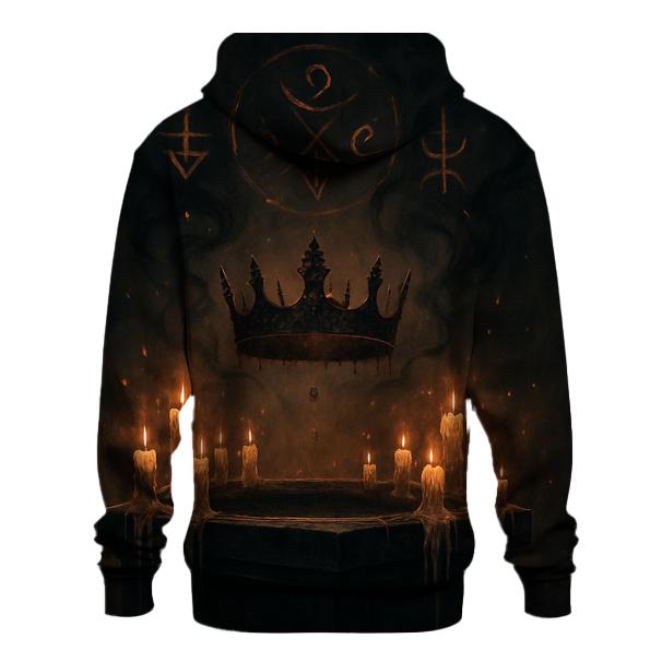 Black Altar Of Falling Suns zip-up hoodies