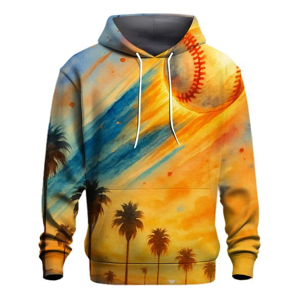 Sunrise Home Run Arc embroidered hoodies