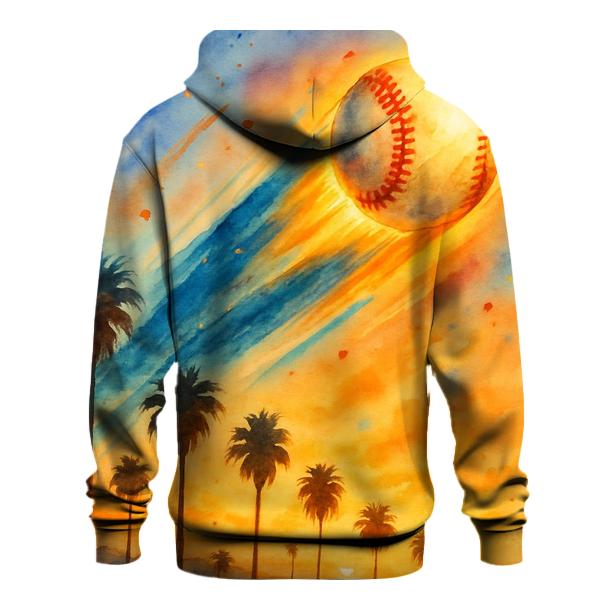 Sunrise Home Run Arc embroidered hoodies