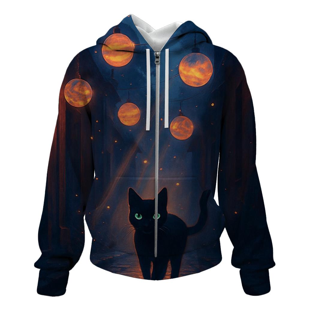 Lantern Alley Cat custom hoodies