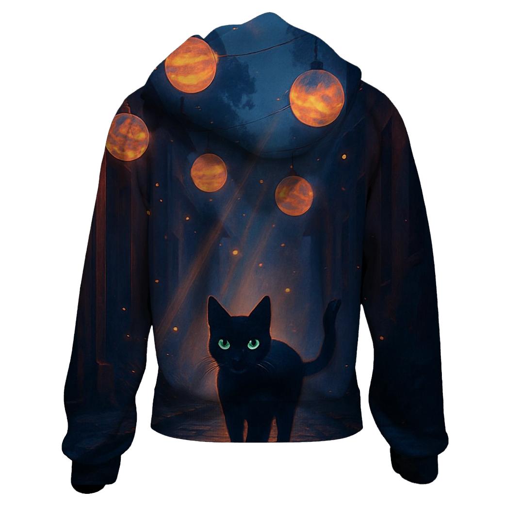 Lantern Alley Cat custom hoodies