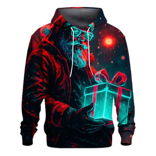 Neon Street Santa custom hoodies