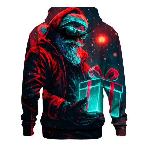 Neon Street Santa custom hoodies