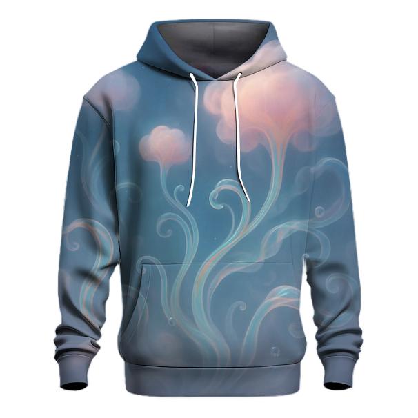 Iridescent Smoke Garden premium hoodies