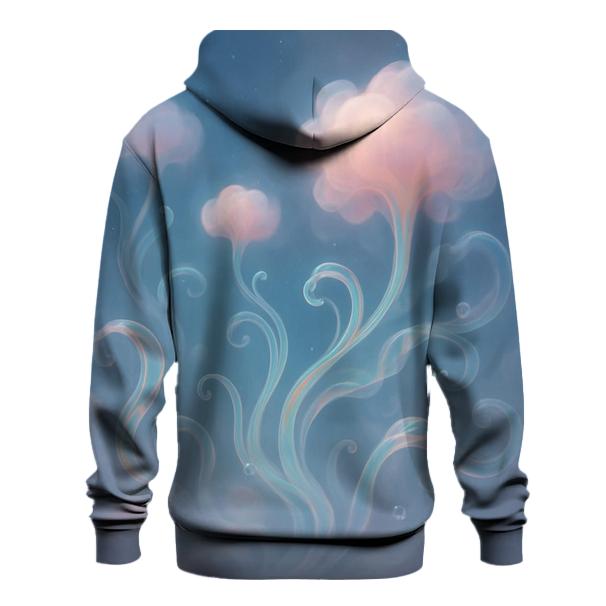 Iridescent Smoke Garden premium hoodies