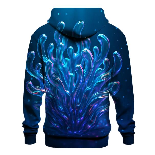 Starlit Coral Bloom hoodie designs